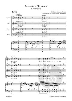 Missa KV 139 (47a) (W.A. Mozart) 