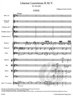 Litaniae Lauretanae B. M. V. KV 195 (186d) von Wolfgang Amadeus Mozart (Download) 