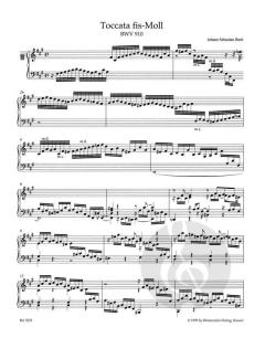Toccaten BWV 910-916 von Johann Sebastian Bach 