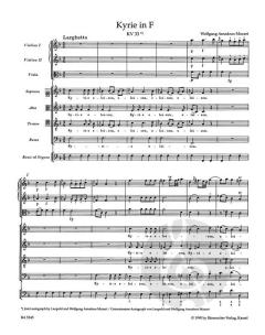 Kyrie F-Dur KV 33 von Wolfgang Amadeus Mozart (Download) 