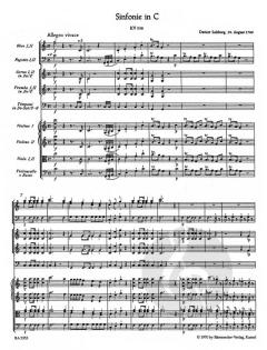 Sinfonie Nr. 34 C-Dur KV 338 von Wolfgang Amadeus Mozart 