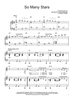 So Many Stars von Alan Bergman (Download) 