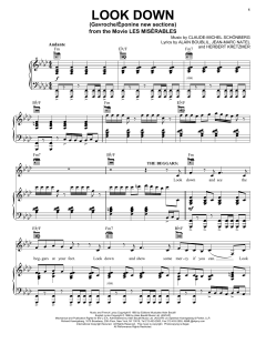 Look Down (Gavroche) von Claude-Michel Schönberg (Download) 