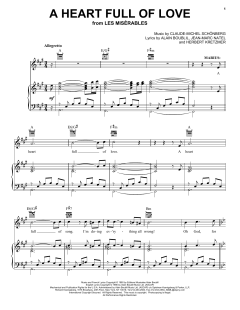 A Heart Full Of Love von Claude-Michel Schönberg (Download) 