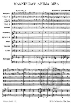 Magnificat anima mea BuxWV Anh 1 von Dietrich Buxtehude (Download) 
