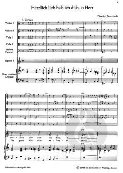 Herzlich lieb hab ich dich, o Herr von Dietrich Buxtehude (Download) 