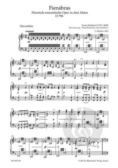 Fierabras D 796 von Franz Schubert (Download) 