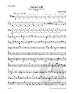 Streichquartette 3 von Franz Schubert (Download) 