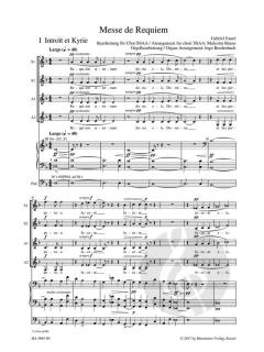 Messe de Requiem op. 48 von Gabriel Fauré (Download) 