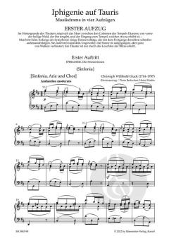 Iphigenie auf Tauris von Christoph Willibald Gluck 