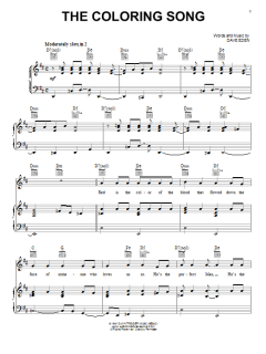 The Coloring Song von Petra (Download) 