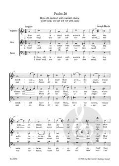 6 Psalmen Hob XXIII:Anhang von Joseph Haydn (Download) 