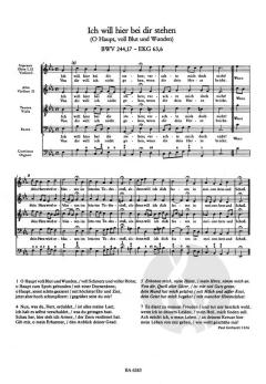Passionschoräle aus der Matthäus-Passion BWV 244 von Johann Sebastian Bach (Download) 