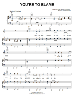 You're To Blame von MercyMe (Download) 