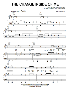 The Change Inside Of Me von MercyMe (Download) 