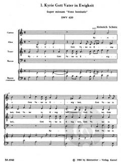 12 geistliche Gesänge von Heinrich Schütz (Download) 