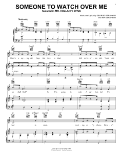 Someone To Watch Over Me von Ira Gershwin (Download) 