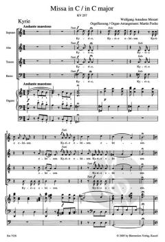 Missa in C (Credomesse) von Wolfgang Amadeus Mozart (Download) 