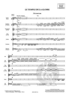 Le Temple de la Gloire RCT 59 von Jean-Philippe Rameau 