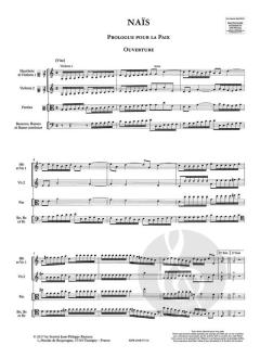 Naïs - Symphonien von Jean-Philippe Rameau 