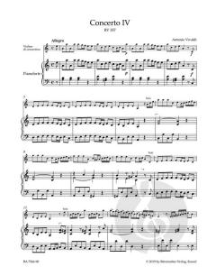 La Stravaganza op. 4 Band 1: Konzerte 1-6 von Antonio Vivaldi (Download) 