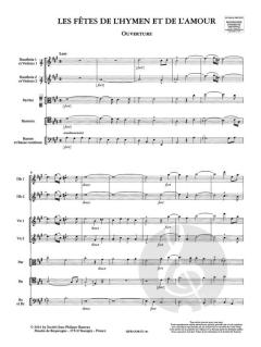 Les Fêtes de l'Hymen et de l'Amour von Jean-Philippe Rameau 