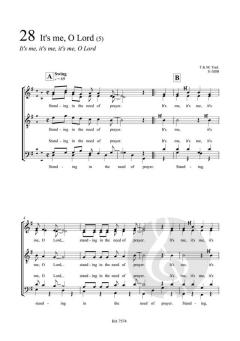 64 Spirituals a cappella 