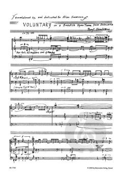 Ausgewählte Orgelmusik von Bengt Hambraeus im Alle Noten Shop kaufen