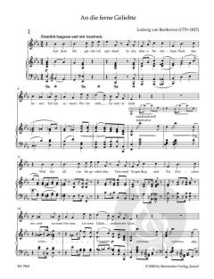 An die ferne Geliebte op. 98 von Ludwig van Beethoven (Download) 