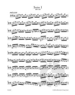 Suite 1 BWV 1007 von Johann Sebastian Bach (Download) 