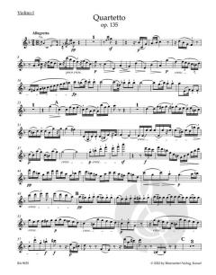 Streichquartett F-Dur op. 135 von Ludwig van Beethoven (Download) 