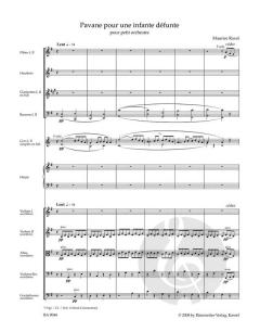 Pavane pour une infante defunte von Maurice Ravel 