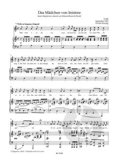 Lieder 8 von Franz Schubert (Download) 