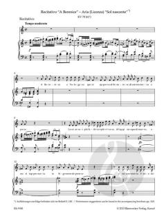 Konzertarien für hohen Sopran von Wolfgang Amadeus Mozart (Download) 