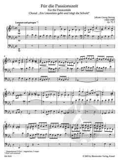 Orgelmusik zur Passions- und Osterzeit im Alle Noten Shop kaufen
