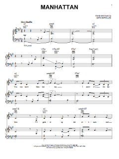 Manhattan von Sara Bareilles (Download) 