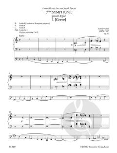 Sämtliche Orgelwerke Band 5 von Louis Vierne im Alle Noten Shop kaufen