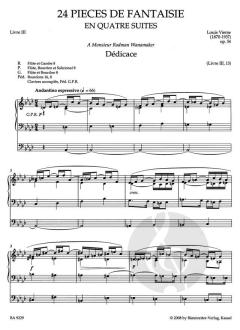 Sämtliche Orgelwerke, Band VII.3 von Louis Vierne im Alle Noten Shop kaufen (Partitur)