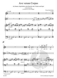 Ave verum Corpus von Thomas Daniel Schlee (Download) 