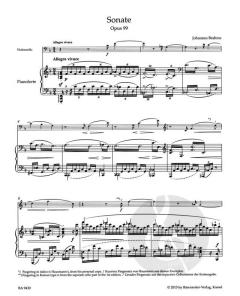Sonate in F op. 99 von Johannes Brahms für Violoncello und Klavier im Alle Noten Shop kaufen
