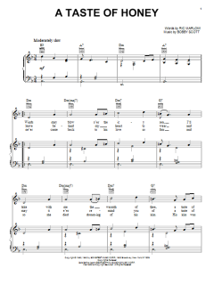 A Taste Of Honey von The Beatles (Download) 