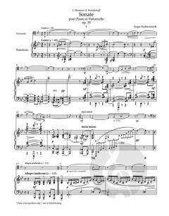 Werke für Violoncello und Klavier von Sergei Rachmaninow (Download) 