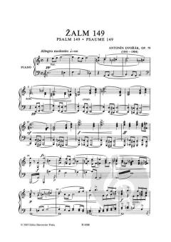 Psalm 149 op. 79 von Antonín Dvorák 