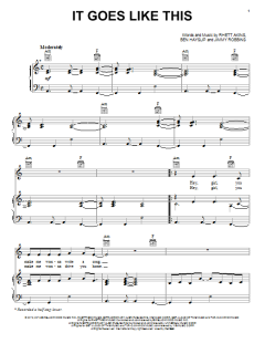 It Goes Like This von Thomas Rhett (Download) 