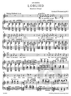 Sämtliche Lieder mit Klavierbegleitung Band 2 von Gerhard Frommel 