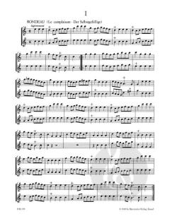 6 galante Duos op.5 (Esprit-Philippe Chedeville) 