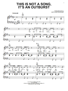 This Is Not A Song, It's An Outburst von Rodriguez (Download) 
