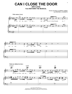 Can I Close The Door (On Love) von Berry Gordy (Download) 