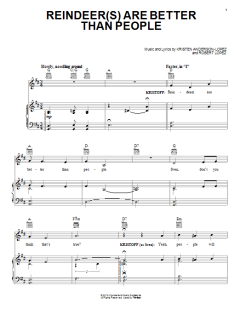 Reindeer(s) Are Better Than People von Jonathan Groff (Download) 