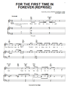For The First Time In Forever (Reprise) von Robert Lopez (Download) 